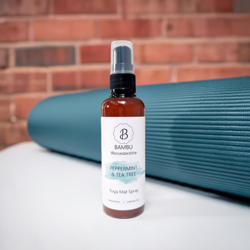 Peppermint & Tea Tree Yoga Mat Spray 100ml image 4