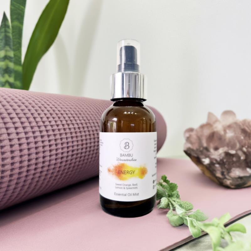 Product image for Bambu Worcestershire Sweet Orange, Basil, Lemon & Spearmint Yoga Spray