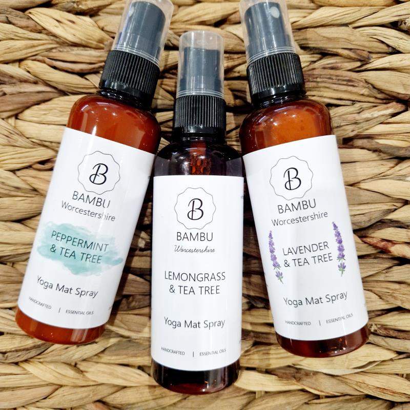 Product image for Bambu Worcestershire Yoga Mat Spray Trio