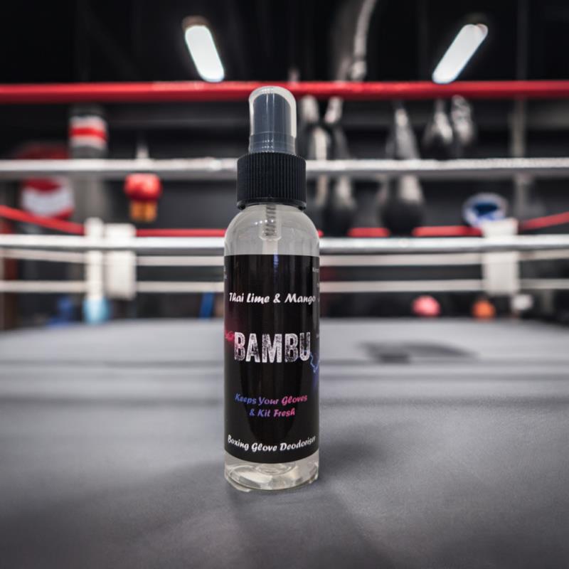 Product image for Bambu Worcestershire Boxing Glove Spray & Odour Remover Thai Lime & Mango